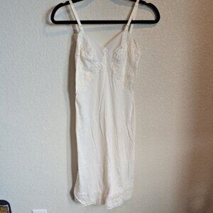 Rogers White Lace Chemise